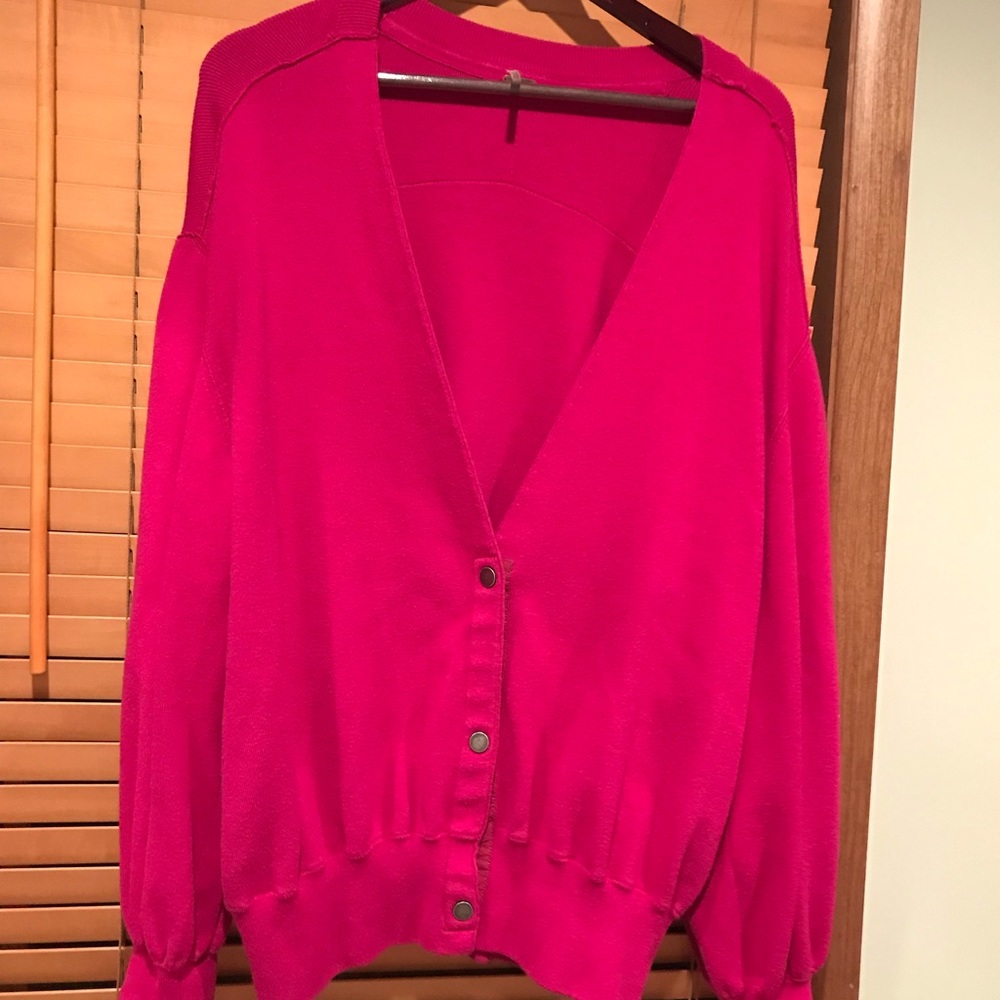 Free People Check Me Out Women’s Sweater Jacket
